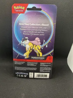 NEW Pokemon Mega Evolution & Phantasmal Flames 2-Pack Blister Sealed - Raikou - Image 2