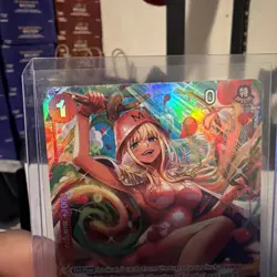 One Piece Card Game 🏴‍☠OP11-004 Kujyaku SR NM Alt Art Foil ENGLISH - Image 2