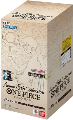 One Piece TCG EB02 EB-02 Extra Booster Anime 25th Collection box Japanese - Image 4