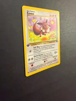 Eevee 1st Edition Jungle non holo 51/64 Near Mint minus Pokemon card - Image 2