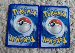 Vintage Pokemon Cards 2004 Dark Marowak 7/109 & Dark Dragonair 31/109 NEAR MINT - Image 2