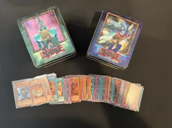 Yu Gi Oh! Trading card Collectible Tins - Joey and Kaiba - 75+ cards included - Image 1