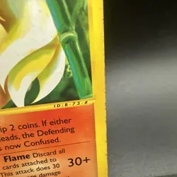 Ninetales 57/165 Rare E-Reader Pokemon Card Non Holo Expedition 2002 Vintage - Image 2