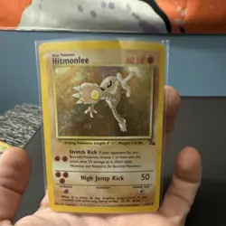 Pokemon Fossil TCG Card Lot Hitmonlee Magneton Haunter 1999 English - Image 3
