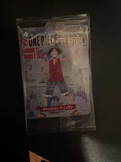🔥🏀One Piece Monkey.D.Luffy US College Basketball Promo Card PRESALE🏀🔥 - Image 1