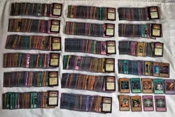 1996 Yu-Gi-Oh Trading Card Game Lot of 1,488 US and 73 Japanese. 2 Holo's - Image 1