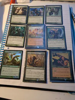 MTG RARE GREEN CREATURES BUNDLE X 20 SINGLE CARDS NM/EX - Image 1