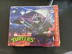 New Sealed MTG Magic The Gathering TMNT Ninja Turtles Collector Booster Box x1 - Image 1