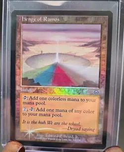 Henge of Ramos Mercadian Masques MTG Foil Lightly Played - Image 3