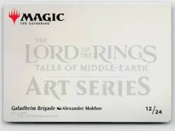MTG Lord Of The Rings Art Series Galadhrim Brigade x1 NM 12/24 - Image 2