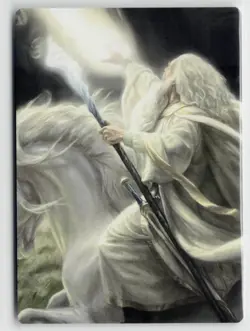 MTG Lord Of The Rings Art Series Gandalf Of The Secret Fire x1 NM 17/24 - Image 1