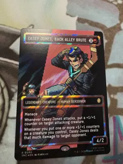 Casey Jones, Back Alley Brute (Borderless) (Surge Foil)TMNT - Image 1