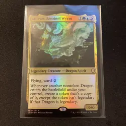 Miirym, Sentinel Wyrm Commander Legends: Battle for Baldur's Gate Foil - Image 1