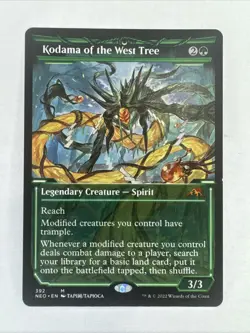 MTG Kodama of the West Tree (Showcase) - Kamigawa: Neon Dynasty - #392 - Image 2