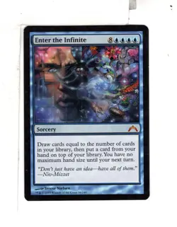 MTG SkeenAB Enter the Infinite from Gatecrash. LP. - Image 1