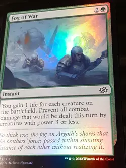 Fog of War FOIL , The Brothers War , Near M, MTG , FREESHIPPING - Image 3