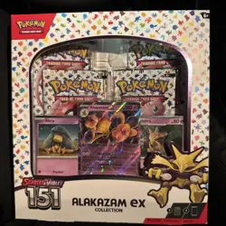Pokemon TCG: Scarlet & Violet-151 Alakazam ex Collection Booster Box 820650855269 - Image 1