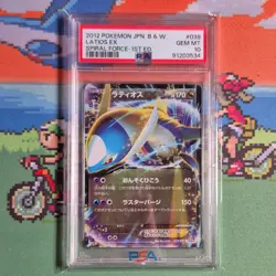 Pokemon TCG 2012 Latios EX #039/051 Bw8 Spiral Force 1st Ed Holo Japanese PSA 10 - Image 1