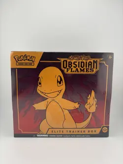 Pokemon TCG Scarlet & Violet Obsidian Flames ETB New Factory Sealed - Image 1