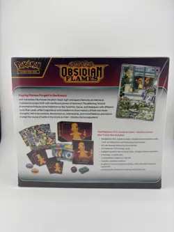 Pokemon TCG Scarlet & Violet Obsidian Flames ETB New Factory Sealed - Image 3