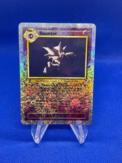 2002 VTG Pokemon Legendary Collection Haunter 46/110 Firework Reverse Holo DMG - Image 1