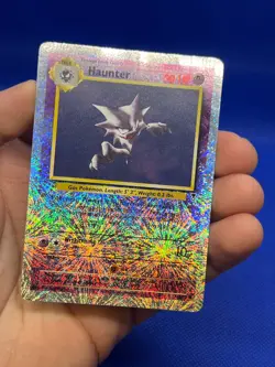 2002 VTG Pokemon Legendary Collection Haunter 46/110 Firework Reverse Holo DMG - Image 3