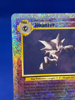 2002 VTG Pokemon Legendary Collection Haunter 46/110 Firework Reverse Holo DMG - Image 4