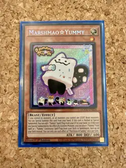 Marshmao Yummy DOOD-EN024 1st Edition Secret Rare NM Yugioh - Image 1