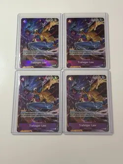 Trafalger Law P-093 Illustration Box Vol. 6 Promo 4 Card Play Set Lot One Piece - Image 1