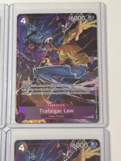 Trafalger Law P-093 Illustration Box Vol. 6 Promo 4 Card Play Set Lot One Piece - Image 3