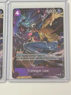 Trafalger Law P-093 Illustration Box Vol. 6 Promo 4 Card Play Set Lot One Piece - Image 5