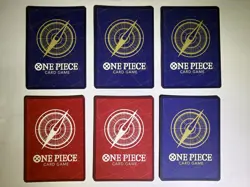 ONE PIECE TCG MONKEY.D.LUFFY - LOT (6 Near Mint Cards) - Image 3