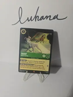 Disney’s Lorcana - Archazia’s Island – Tramp, Enterprising Dog – Rare 110/204 - Image 1