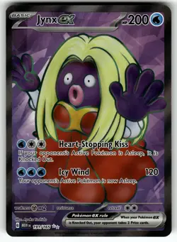 Jynx ex - 191/165 SV: Scarlet & Violet 151 NM Pokemon Card TCG - Image 1