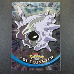 Topps Chrome Pokemon Cloyster 91 2000 Rainbow Foil Blue Label NM Card - Image 1