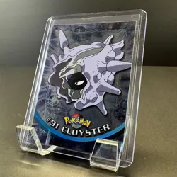 Topps Chrome Pokemon Cloyster 91 2000 Rainbow Foil Blue Label NM Card - Image 3