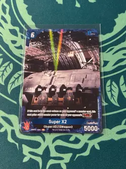 Super X2 P 056+ Foil Godzilla Card Game 1st Edition Rare Parallel Battle - Image 1