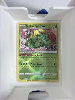 Pokemon Radiant Venusaur Holo Radiant Rare Pokemon GO 004/078 Card - Image 1