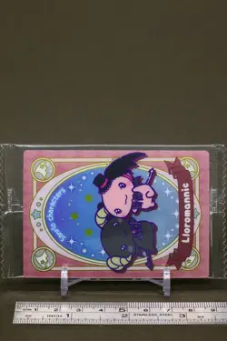 Lloromannic Sanrio Characters Wafer Card #24 Bandai Sealed TCG Japanese - Image 3