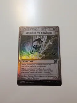 MTG - Journey To Nowhere(Showcase Foil) - Outlaws of Thunder Junction NM/M Cond - Image 1