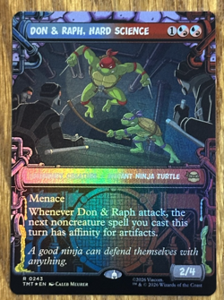 Teenage Mutant Ninja Turtles, Don & Raph, Hard Science - Borderless Foil - Image 1
