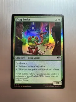 Frog Butler - 114 - MTG: Teenage Mutant Ninja Turtles - Common - Foil - Image 1