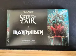 MTG Secret Lair x Iron Maiden: Eddie Unchained RAINBOW FOIL Edition - Image 1