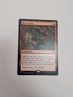 MTG - Meek Attack - Lorwyn Eclipsed NM/M Condition - Image 1