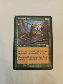 Mtg Mercadian Masques Ancestral Mask (Never Played) - Image 1