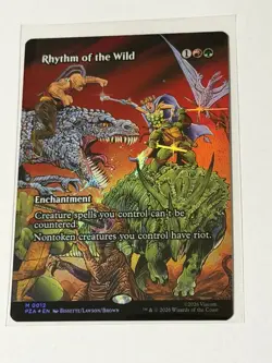 Rhythm of the Wild Borderless Teenage Mutant Ninja Turtles Foil 12 - Image 1