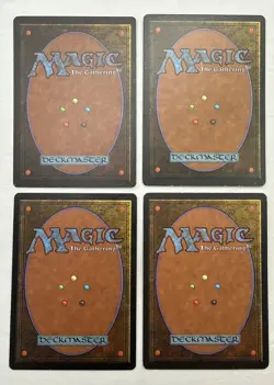 Red Elemental Blast x4 MTG Revised Third 3rd Edition 4x Magic Very Good Light LP - Image 2