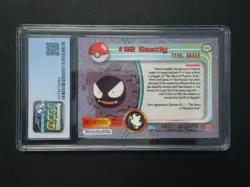 2000 POKEMON TOPPS Gastly #92 - Series 2 - CGC GEM MINT 9.5 - Image 2