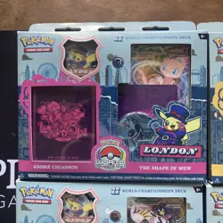 Pokemon 2022 World Championship Deck Lot of (4) New Factory Sealed 820650852206 - Image 2