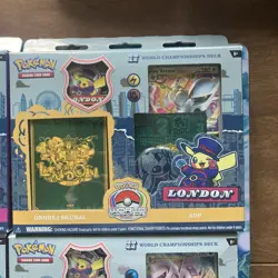 Pokemon 2022 World Championship Deck Lot of (4) New Factory Sealed 820650852206 - Image 3